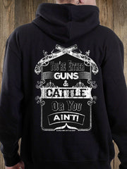 Men's Hoodie - G&C SALOON SIGN
