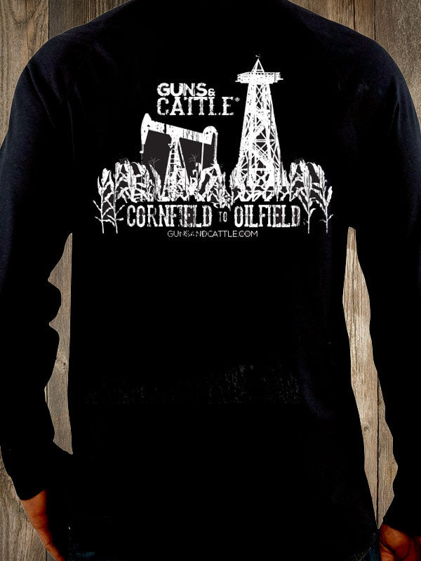Kid's Long Sleeve - G&C CORNFIELD TO OILFIELD